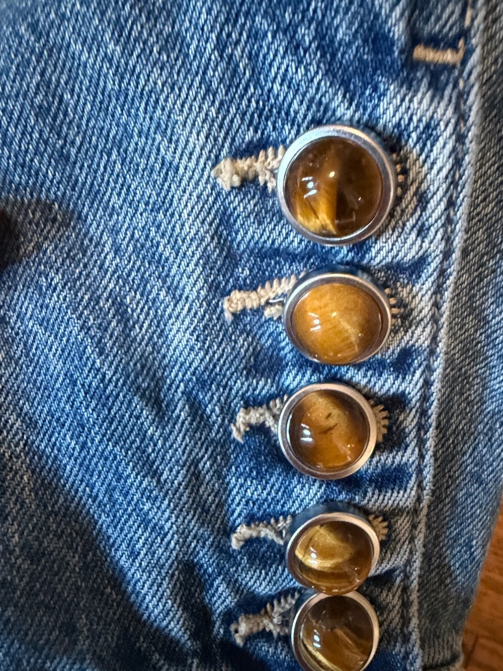 Veronica Beard Jean
Andrea Jacket with Novel Buttons - Picture 7 of 7